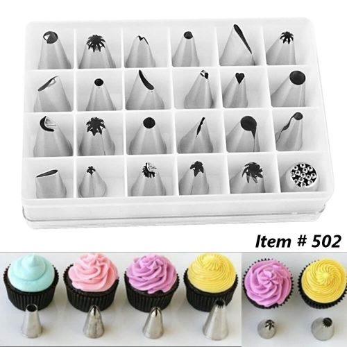Nozzle set 24 pcs